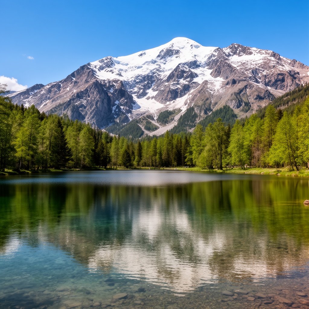 Beautiful Mountain Landscape