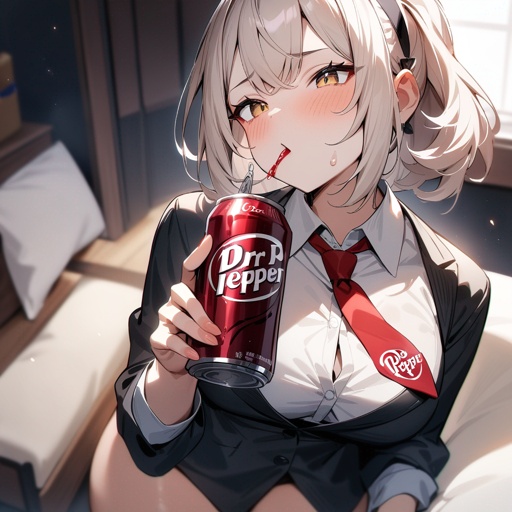 Dr. cream on Dr Pepper can