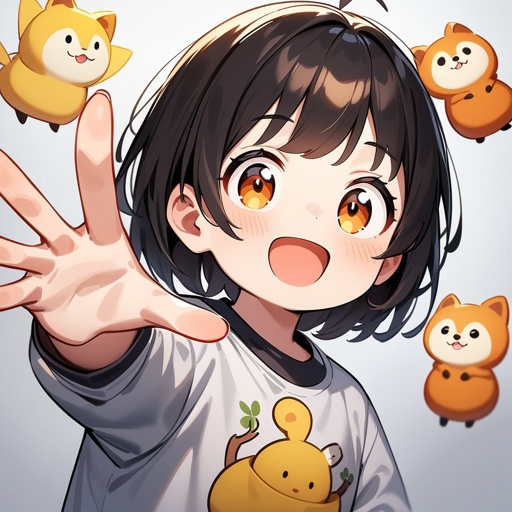 Generate a  profile picture for YouTube channel that named AnimatioHub that makes animations for kids.make it like it attracts kids easily and gather more audiences 
